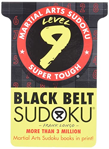 Martial Arts Sudoku Level 9 Black Belt Sudoku Martial Arts Puzzles 