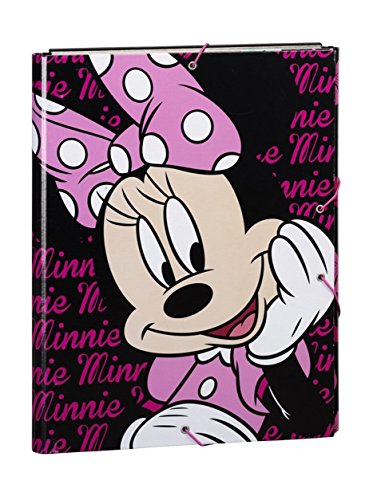 Preisvergleich Produktbild Minnie Mouse Safta 511548068 Ordner mit Gummibändern, Rosa