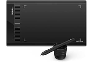 XP-Pen STAR 03 V2_SML Cyfrowa Tablica Kreślarska dla Ołówka Graficznego, 25,4 cm x 15,2 cm Czarna