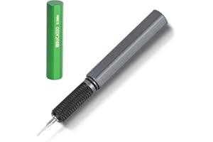 Bucasso Model Scriber, Line Scriber con lame in acciaio al tungsteno, strumento per tracciare modelli per hobby di modellismo, modelli in plastica, linee incise intagliate in resina GK (0,2 MM)