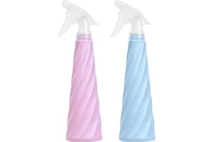 YOUYIDUN 2 STK 350ML Zerstäuber Sprühflasche, Leer Sprühflaschen zum Befüllen, Pflanzensprüher Feiner Nebel, Spray Bottles, Nachfüllbare Blumensprüher Wassersprüher für Pflanzen Garten Friseur, Rosa/Blau