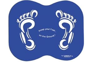 Forma Tappetino Poggiapiedi, PVC, Multicolore, Taglia Unica