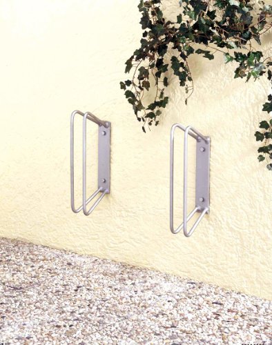 GAH-Alberts 692216 Einzel-Fahrradhalter, Befestigung an der Wand, feuerverzinkt, 90° / 350 x 140 mm - 2