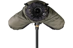 CamRebel Rain Cover Sleeve Water-Resistant Cold-Proof Sound-Proof Thick Coat for Stage Shooting Bird Shooting Winter Shooting