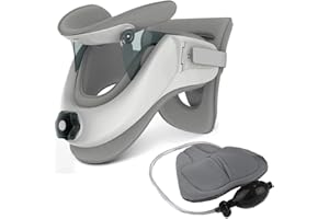 HEYOUTH Dispositivo Di Trazione Cervicale,Trazione Cervicale,Collare Cervicale Gonfiabile,Cervicale Collo Rimedi,Regolabile Barella gonfiabile del Collo,per della spina dorsale trazione di sollievo del collo