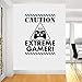 Produktbild Spiel Griff Aufkleber Eat Sleep Spielen Gamer Aufkleber Gaming Poster Gamer Vinyl Wandtattoos Dekor Wandbild Videospiel Aufkleber 58x78 cm