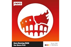 Nero Burning ROM 2026 | Das Original | Brennprogramm | CD DVD Bluray Brennen | Rippen | Kopieren | 1 PC | Windows 11 / 10 / 8 / 7