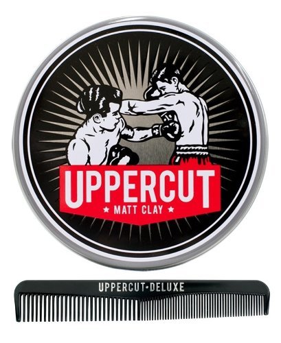 Uppercut Deluxe Matt Clay and Pocket Comb