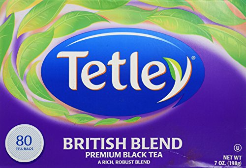 Preisvergleich Produktbild Tetley British Blend Premium Black, Tea Bags, 80 ct