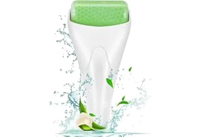 LATME Ice Roller-Rodillo de hielo para cara y ojos,contra la hinchazón y las migrañas,alivia el dolor y lesiones menores,Para Evitar Ojos Que El Cuello Arruge Regalo (Blanco)