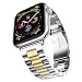 Produktbild MuSheng Band für Apple Watch Series 4 44mm, Edelstahl Replacement Wrist Strap Band Ersatzband Schlaufe für Apple Watch Series 4 44mm (Gold)