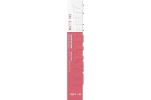 ‎MAYBELLINE Maybelline New York SuperStay Matte trwała, matowa pomadka do ust w płynie, lekka konsystencja, delikatny zapach, 180 Revolutionary, 5 ml