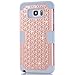 Produktbild Kasit [2017 Neueste Ankunfts] Schutzhülle für Samsung Galaxy Note 5 Hülle - 3in1-Schein-Sterne Series Hybrid Bling Strass Dual Layer Soft-Silikon + Stoß- Combo Hybrid-Fest Starre PC - Rose Gold+Gray