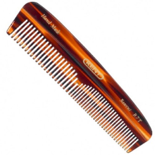 Kent The Handmade Comb - 143 mm Fine and Coarse Toothed Pocket Comb Sawcut R7T by Kent [Beauty]