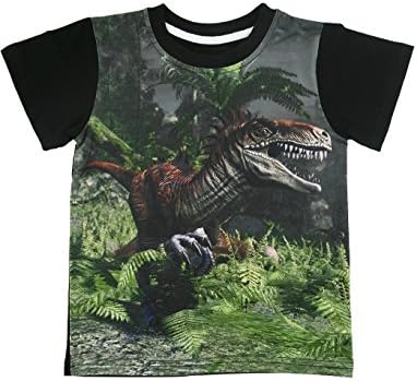 Rebavl Boy T-Shirt Summer Realistic Digital Print Top for Age 4 to 9 yrs Kids