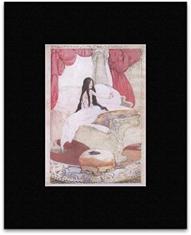 Grimms Fairy Tales Illustrations - The House In the Wood The Golden Wonder Book 1934 Mini Poster - 40.5x30.5cm