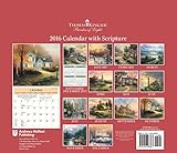 Image de Thomas Kinkade Painter of Light with Scripture 2016 Deluxe Wall Calendar
