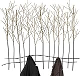 Goldfarbene Details sorgen für extravagante Akzente.