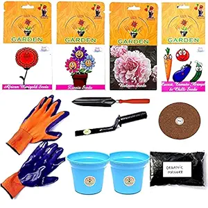 Kraft Seeds Gate Garden Kids Gardening Kit, Jumbo Pack, multicolor