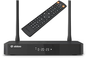 XAIOX Zidoo Z9X Pro Multimedia-Player 4K HDR Android 11 OS TV Box, HDR10+,Dolby Vision, 4K HDR 3D Player, Atmos, Auro 3D, 5G WiFi 6,