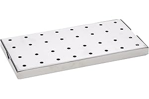 Genware NEV-SSDT3015 Drip Tray, Stainless Steel, 30 cm x 15 cm