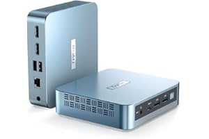 ‎TRYCOO Trycoo WI-6 Mini PC | Kleiner PC mit N100 (3,4 GHz) | 16GB RAM 512GB M.2 SSD | Mini Computer 4K Ultra HD | Gigabit-Ethernet, WiFi5, BT4.2, 2X HDMI, USB-C | Alltagsgebrauch & Home Office