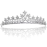 Abeillo Hochzeit Braut Perle Kronen-Stirnband Tiara Charmantes Strass Kopfstück 