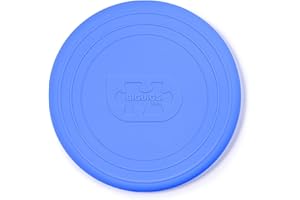 Bigjigs Toys Frisbee Flying Disc (Ocean Blue) - Silicone Frisbee For Kids, Quality Flying Saucers, Beach Toys & Garden Toys, Holiday Toys For Toddlers