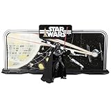 100% auténtico Star Wars The Black Series 40th Anniversary Display Diorama with Darth Vader 15cm Action Figure Legacy Pack