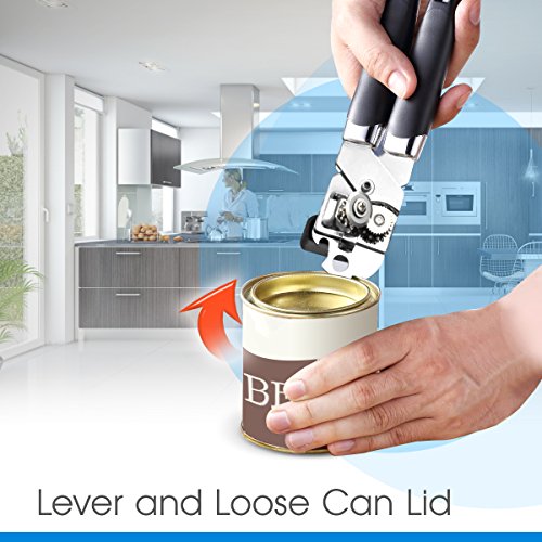 CAMAC-in Manuelle Dosenöffner und Kapselheber mit Edelstahl scharfe Klinge - 6