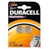 Duracell Lithium Coin Batteries CR2016, Twin Pack - (5299938)