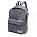 Produktbild Lässige Wanderreise Faltbarer Rucksack, wasserdichte Leinwand Ultraleichter Rucksack Große Kapazität Notebook Computer Rucksack Jugendliche Reiten Studie Arbeit Schultasche ( Color : Black )