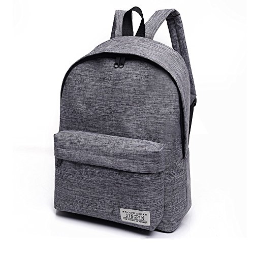 Preisvergleich Produktbild Lässige Wanderreise Faltbarer Rucksack, wasserdichte Leinwand Ultraleichter Rucksack Große Kapazität Notebook Computer Rucksack Jugendliche Reiten Studie Arbeit Schultasche ( Color : Black )