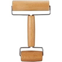 2 Stück Nudelhölzer Aus Buchenholz - Antihaft Für Pizza & Teig