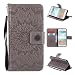 Produktbild Hülle iPhone 6S Plus Leder, Asnlove Premium Handy Schutzhülle Tasche Leder Wallet Tasche Flip Brieftasche Etui Schale Mit Kartenfach Magnetverschluss Standfunktion Slim-Schutzhülle für Apple iPhone 6 Plus / 6S Plus 5.5 Zoll Design Mandala