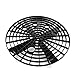 Produktbild Auto Waschen Grit Guard Sand Stein Isolation Net Insert Waschbrett Wassereimer Kratzer Schmutzfilter Auto Reinigungswerkzeug 23,5 cm (farbe: schwarz)