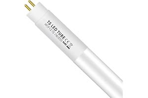 IHYCTV T5 LED-rör 517mm, T5-fluorescensrör 13W-ekvivalent, 910lm, 3000K varm vitt ljus, Ingen omkoppling behövs, G5-muff, 140 grader, Förpackning 1