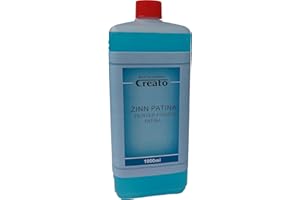 ‎CREATO Zinn Patina, Färbemittel für Zinn (500 ml)