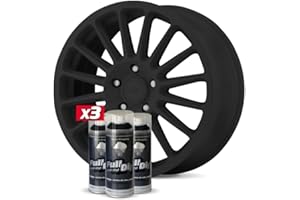 FULL DIP Pack 3 Sprays Vinilo LIQUIDO Negro Mate