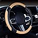 Produktbild NYTYU Car Steering Wheel Cover Universal 38cm/15inch Car Interior Decoration Sweat-absorbierender Slip Comfortable Breathable Handle,E,38cm/15inch