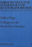 Image de Collagen in der deutschen Literatur: Zur Praxis und Theorie eines Schreibverfahrens (Forsc