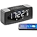 Produktbild SMARTRO P2 Wecker Bluetooth-Lautsprecher, Doppel Lauter Radiowecker für Schlafzimmer, 7 Zoll Großes LED-Display, Digitales FM-Radio,Stereo-Sound, Snooze,AC and Batteriebetrieb