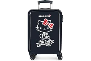 Hello Kitty Dziewczynka, bieg, 38x55x20 cm, walizka kabinowa