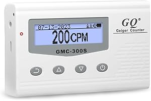 GQ GMC 300S Nuclear Radiation Detector Meter Test Equipment Lab Radiation Protection Supplies Dosimeter Beta Gamma X-ray Portable Radiation Monitor Meter USA Product