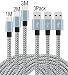 Produktbild PeziMu USB C Kabel auf USB 2.0 [1M 2M 3M] USB Type C Ladekabel für Samsung Galaxy S8, HTC 10, Nexus 5X/6P, Lumia 950/950XL, OnePlus 2, Nokia N1 Tablet und viele mehr - Grau