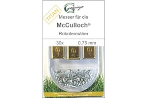 GENISYS 30 TITAN Cuchillo Cuchilla de repuesto Cuchillas 0,75mm para McCulloch Rob R600 R1000 Mc Culloch