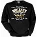 Produktbild Motorrad mit Tribal Whiskey - brewed for bikers Sweatshirt Gr L in schwarz