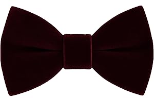 SIRRI Boys Velvet Dickie Bow Tie & Handkerchief Set Wedding Prom Neckwear Accessory