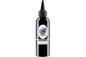 Tattoo Ink Black Stick and Poke, Tribal True Black Liner Tattoo Ink, UMIKAkitchen - Profesjonalny tusz do tatuażu, wegańska trwała farba do ciała, podbarwione akcesoria do tatuażu (czarny) (230ml)