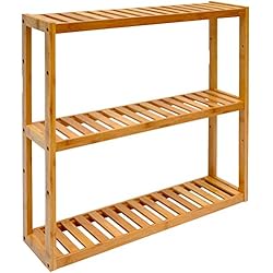 Estantería para baño de bambú ⇒ el toque más NATURAL | De Bambú